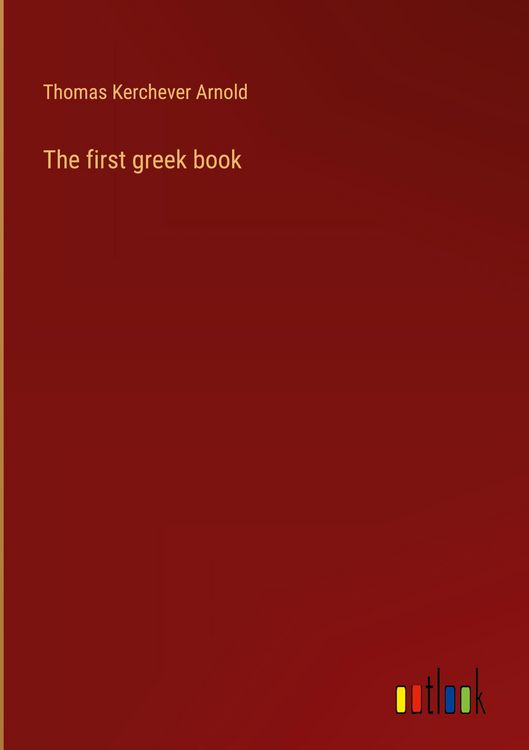Produktbild: The first greek book