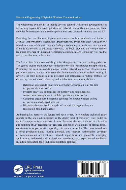 Produktbild: Mobile Opportunistic Networks