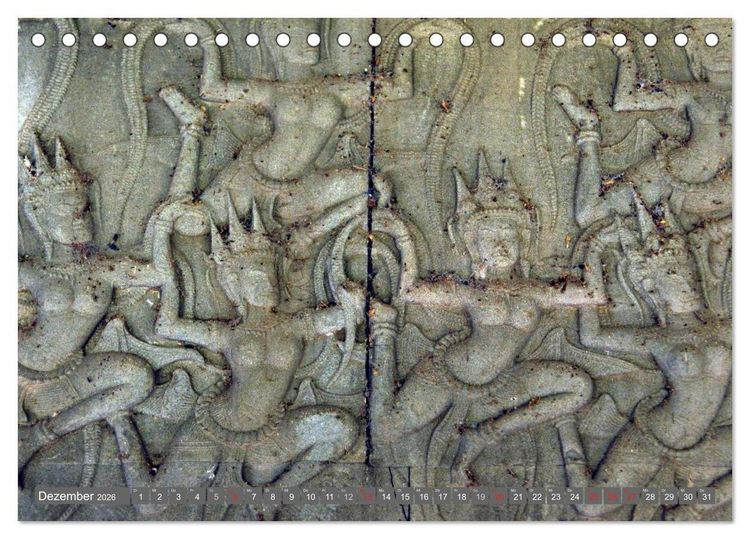 Produktbild: Kambodscha &bull; Angkor Wat (Tischkalender 2026 DIN A5 quer), CALVENDO Monatskalender