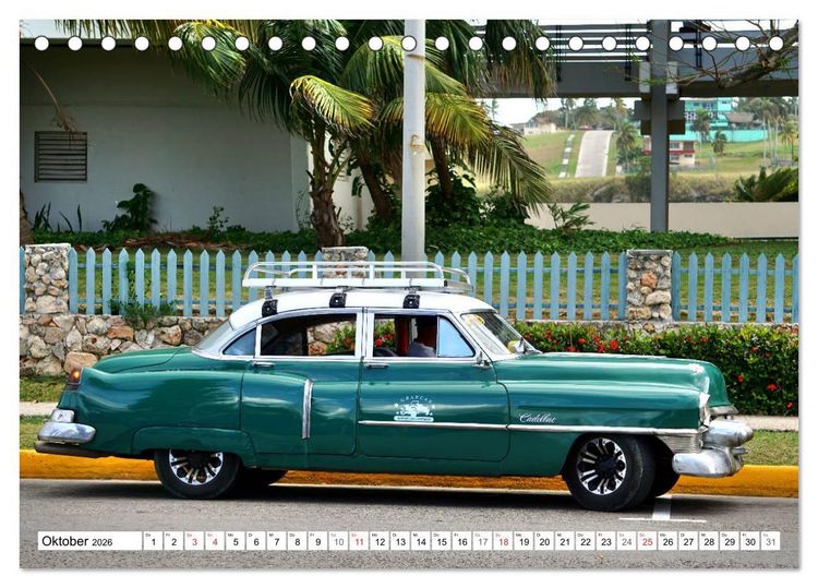 Produktbild: Auto Legenden CADILLAC (Tischkalender 2026 DIN A5 quer), CALVENDO Monatskalender