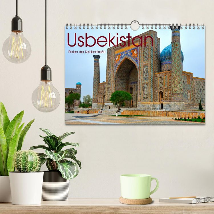 Produktbild: Usbekistan, Perlen der Seidenstra&szlig;e (Wandkalender 2026 DIN A4 quer), CALVENDO Monatskalender