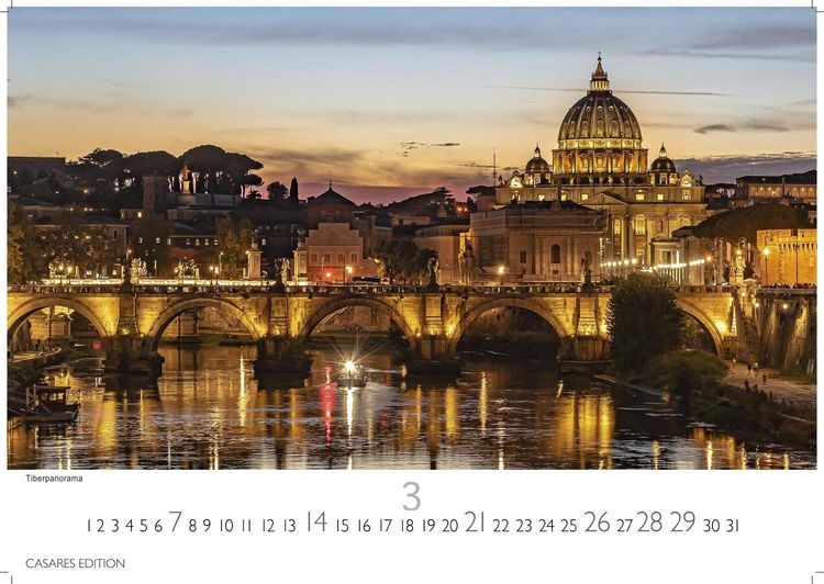 Produktbild: Rom Kalender 2027 &ndash; Wandkalender | Fotokalender Italien 35x50cm - mit 12 beeindruckenden Motiven der ewigen Stadt