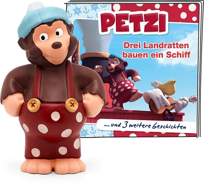 Produktbild: Content-Tonie: Petzi - Drei Landratten bauen ein Schiff