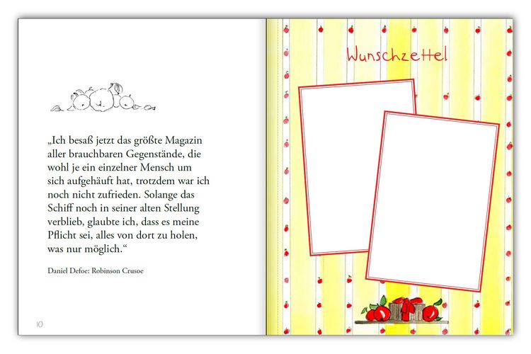 Produktbild: Das Wunschzettelbuch - F&uuml;r alle deine W&uuml;nsche!