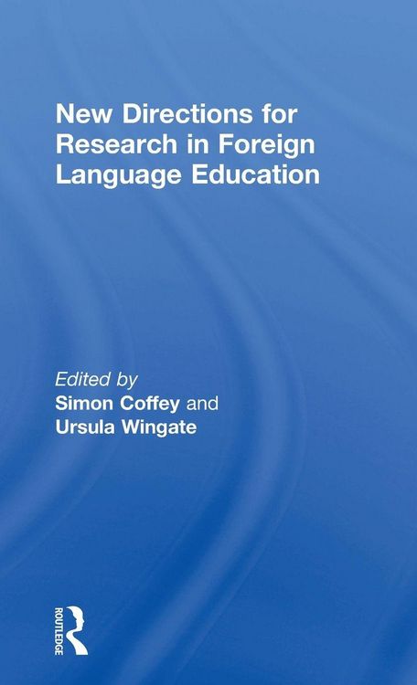 Produktbild: New Directions for Research in Foreign Language Education
