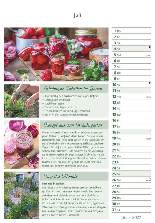 Produktbild: Das Gartenjahr 2027