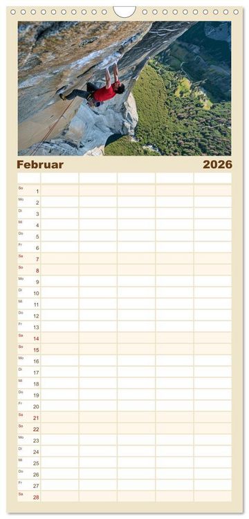 Produktbild: Familienplaner 2026 - Vertikale Freiheit mit 5 Spalten (Wandkalender, 21 x 45 cm) CALVENDO