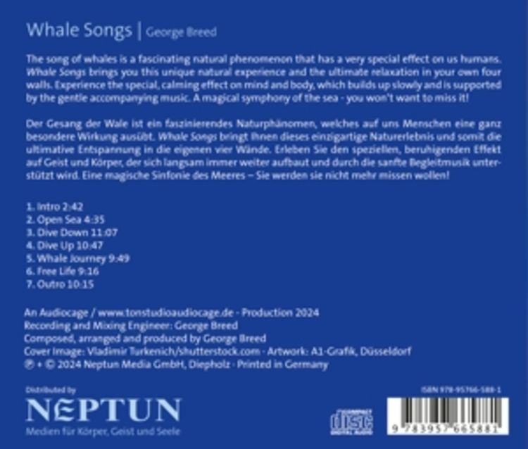 Produktbild: Whale Songs