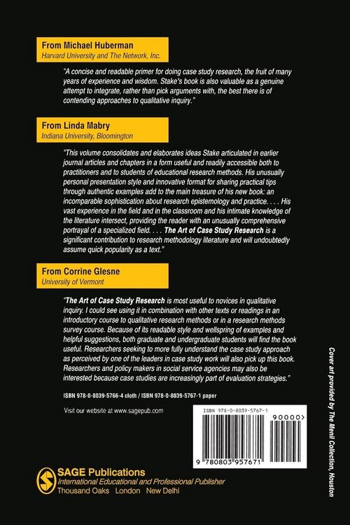 Produktbild: The Art of Case Study Research