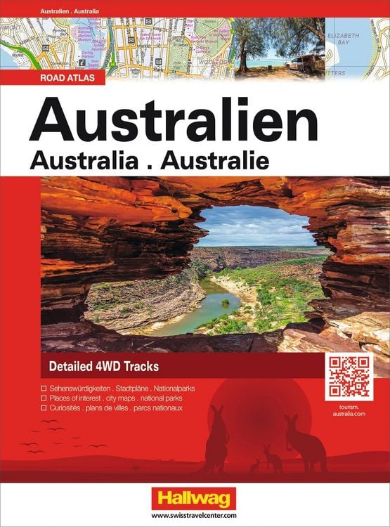 Produktbild: Hallwag Strassenatlas Australien