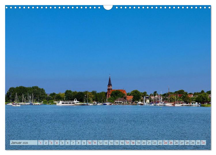 Produktbild: Fischland zwischen Ostsee und Bodden (Wandkalender 2026 DIN A3 quer), CALVENDO Monatskalender