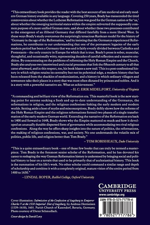 Produktbild: German Histories in the Age of Reformations, 1400-1650