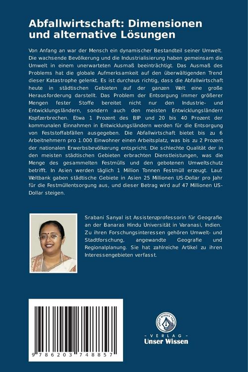 Produktbild: Abfallwirtschaft: Dimensionen und alternative L&ouml;sungen