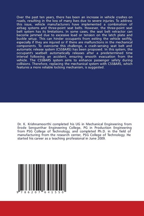 Produktbild: FOUR-WHEELER CRASH DETECTION SEAT BELT SYSTEM WITH AUTOMATIC RELEASE
