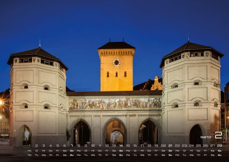 Produktbild: M&uuml;nchen - Zwischen Alpenblick und Altstadtflair - 2027 - Kalender DIN A2