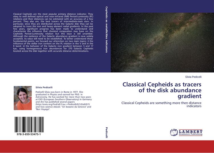Produktbild: Classical Cepheids as tracers of the disk abundance gradient