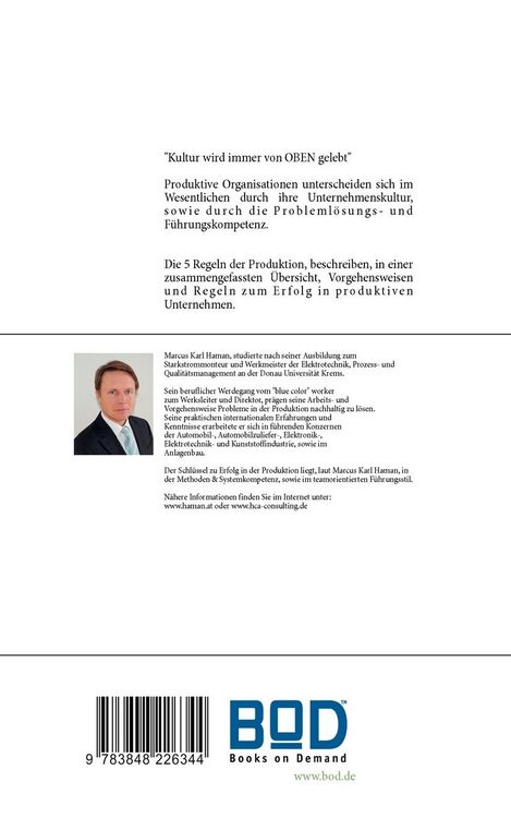 Produktbild: 5 Regeln der Produktion