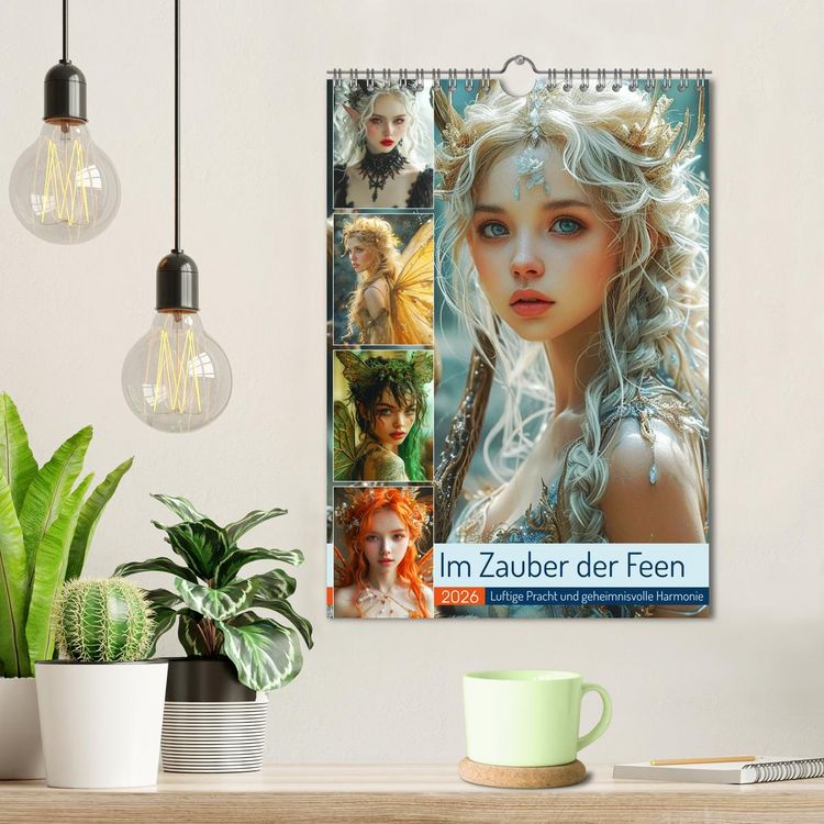 Produktbild: Im Zauber der Feen. Luftige Pracht und geheimnisvolle Harmonie (Wandkalender 2026 DIN A4 hoch), CALVENDO Monatskalender