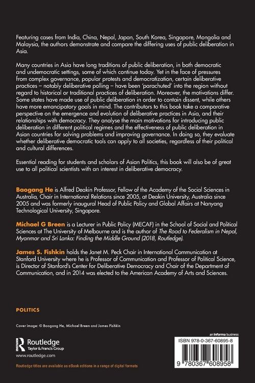 Produktbild: Deliberative Democracy in Asia