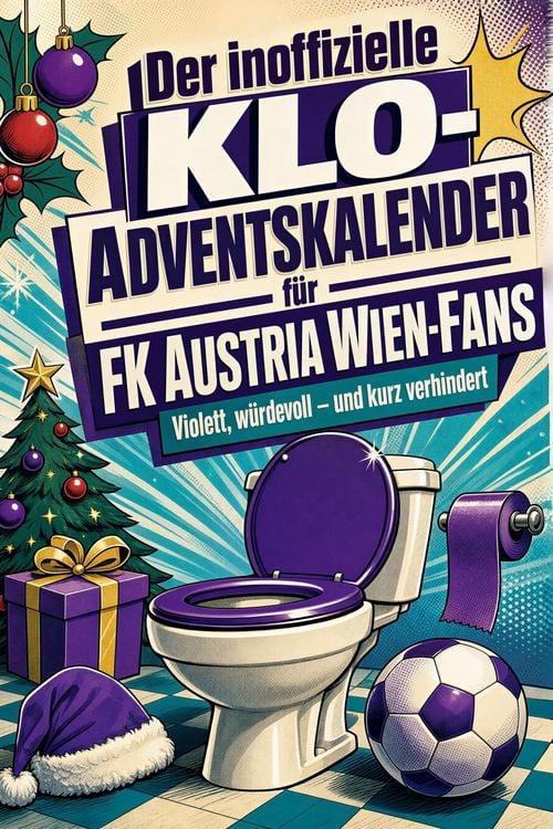 Produktbild: Der inoffizielle Klo-Adventskalender f&uuml;r FK Austria Wien-Fans