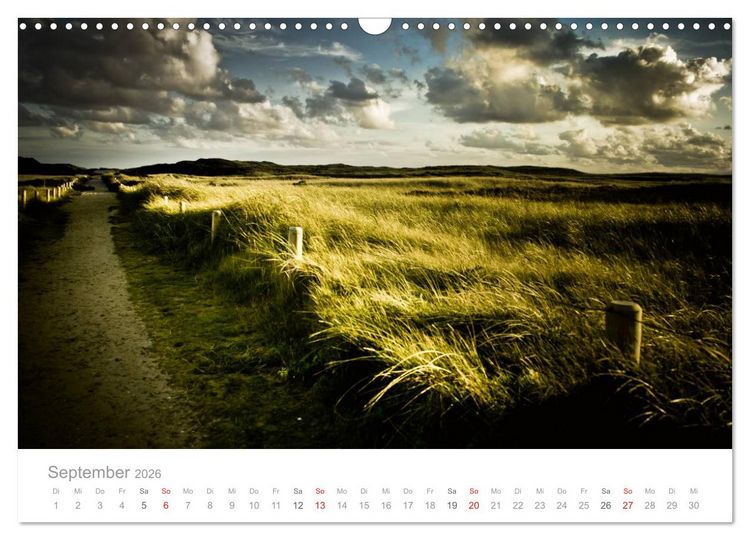 Produktbild: Sylt im Herbst (Wandkalender 2026 DIN A3 quer), CALVENDO Monatskalender
