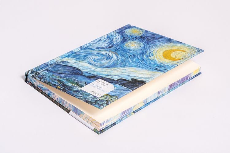 Produktbild: Notizbuch Echtleinen Van Gogh Die Sternennacht