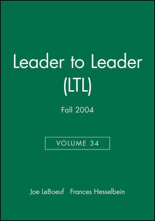 Produktbild: Leader To Leader (ltl) Volume