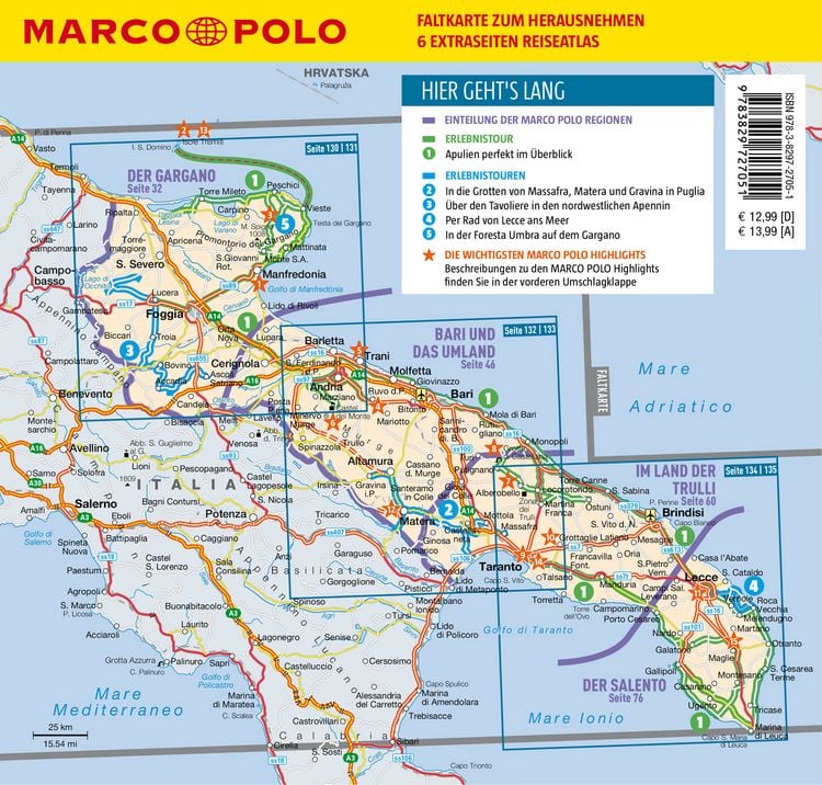 Produktbild: MARCO POLO Reisef&uuml;hrer Apulien