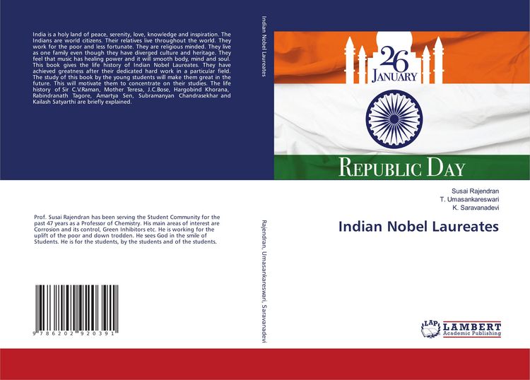 Produktbild: Indian Nobel Laureates