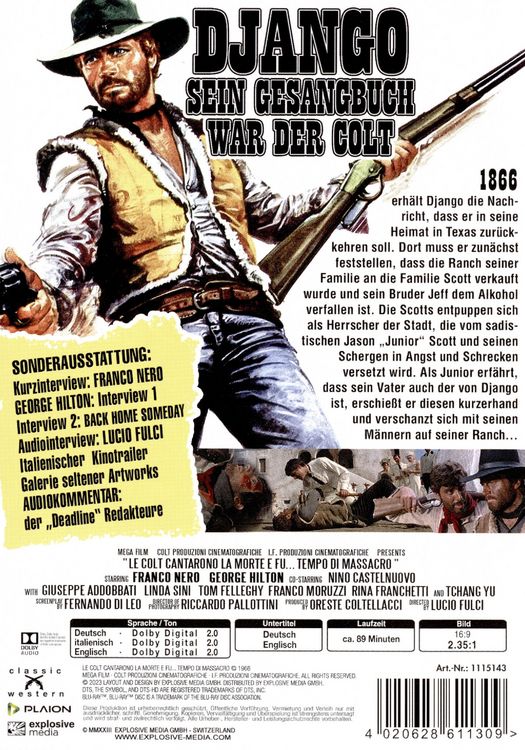 Produktbild: Django - Sein Gesangbuch war der Colt
