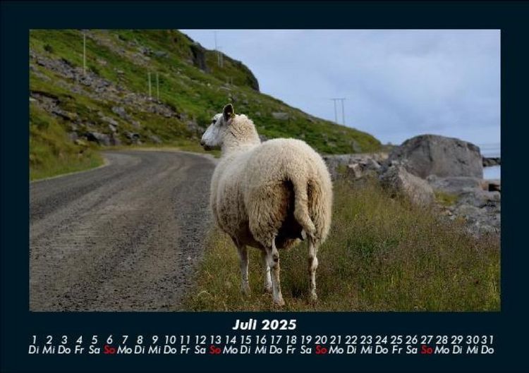 Produktbild: Berge 2025 Fotokalender DIN A5