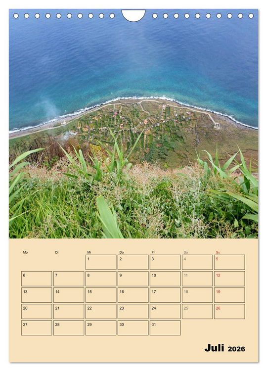 Produktbild: Abenteuer Madeira (Wandkalender 2026 DIN A4 hoch), CALVENDO Monatskalender