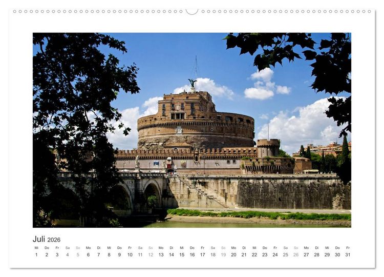 Produktbild: Rom - Roma (Wandkalender 2026 DIN A2 quer), CALVENDO Monatskalender