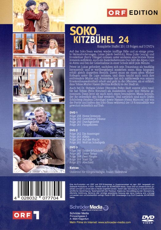 Produktbild: SOKO Kitzb&uuml;hel - Box 24 [3 DVDs]