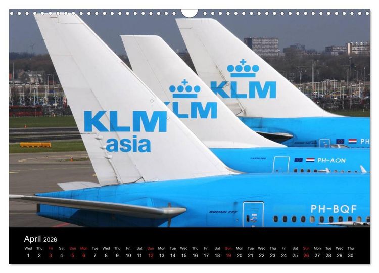 Produktbild: Big Jets (Wall Calendar 2026 DIN A3 landscape), CALVENDO 12 Month Wall Calendar