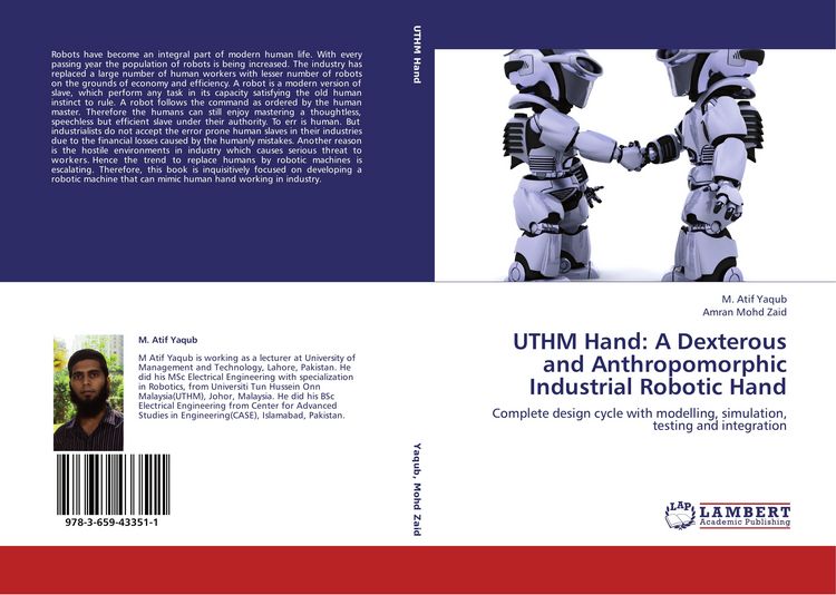 Produktbild: UTHM Hand: A Dexterous and Anthropomorphic Industrial Robotic Hand
