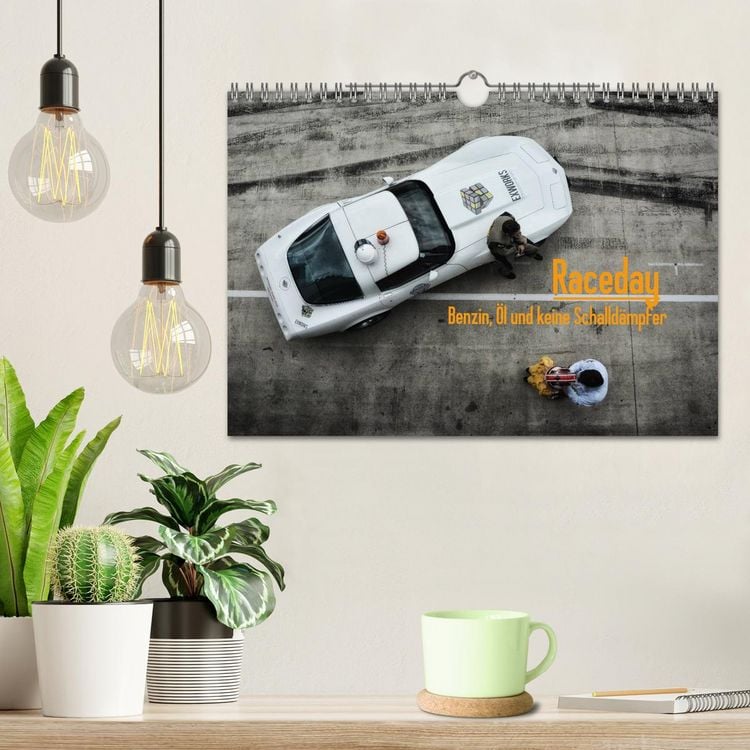 Produktbild: Raceday (Wandkalender 2026 DIN A4 quer), CALVENDO Monatskalender