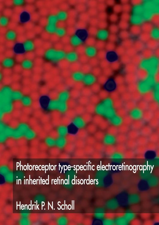 Produktbild: Photoreceptor type-specific electroretinography in inherited retinal disorders