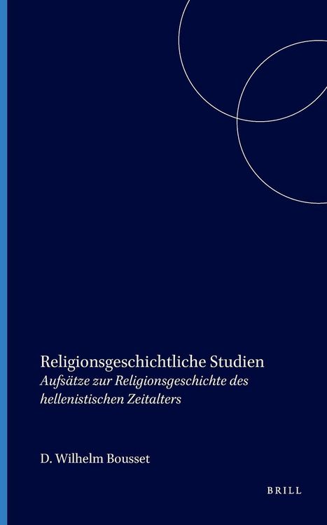 Produktbild: Religionsgeschichtliche Studien