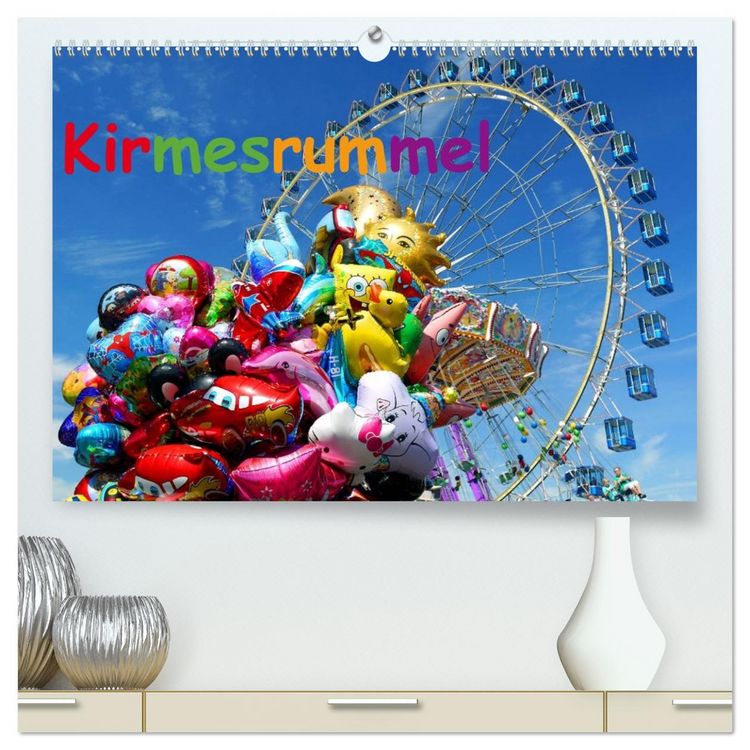 Produktbild: Kirmesrummel (hochwertiger Premium Wandkalender 2026 DIN A2 quer), Kunstdruck in Hochglanz