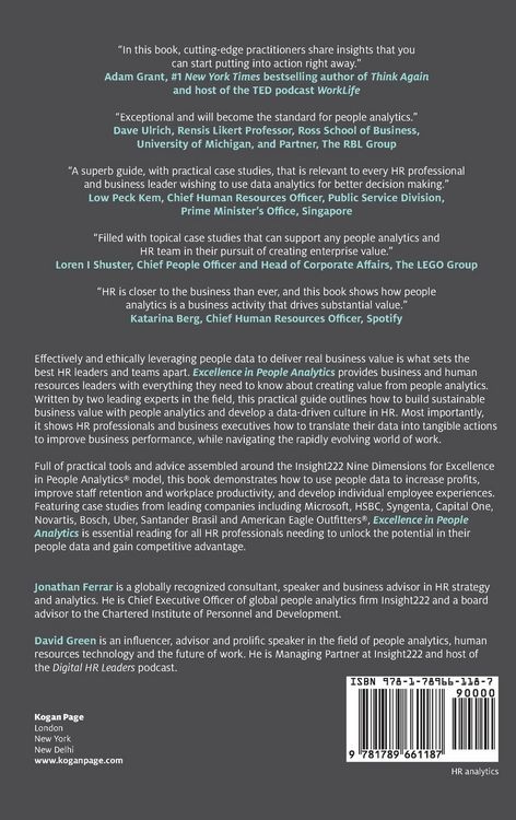 Produktbild: Excellence in People Analytics