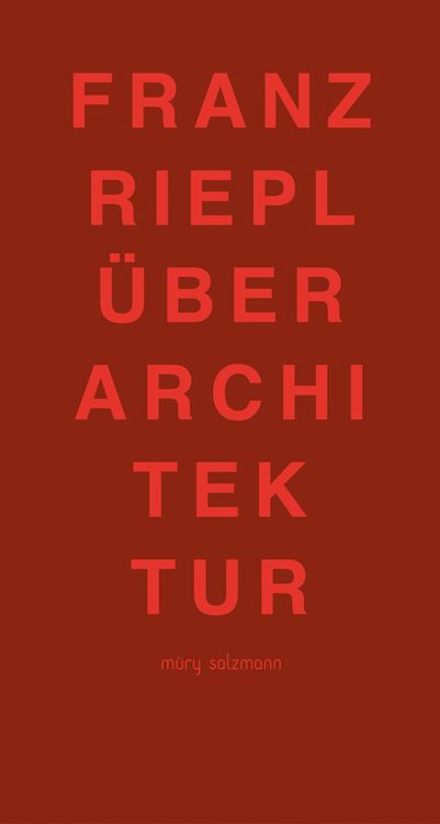 Produktbild: &Uuml;ber Architektur