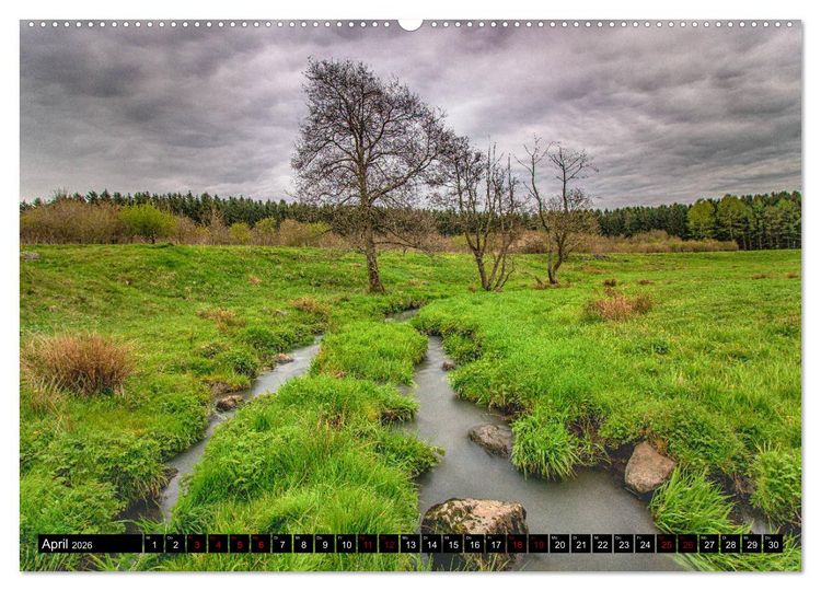 Produktbild: Westerwaldliebe (Wandkalender 2026 DIN A2 quer), CALVENDO Monatskalender