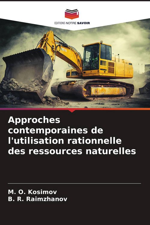 Produktbild: Approches contemporaines de l'utilisation rationnelle des ressources naturelles