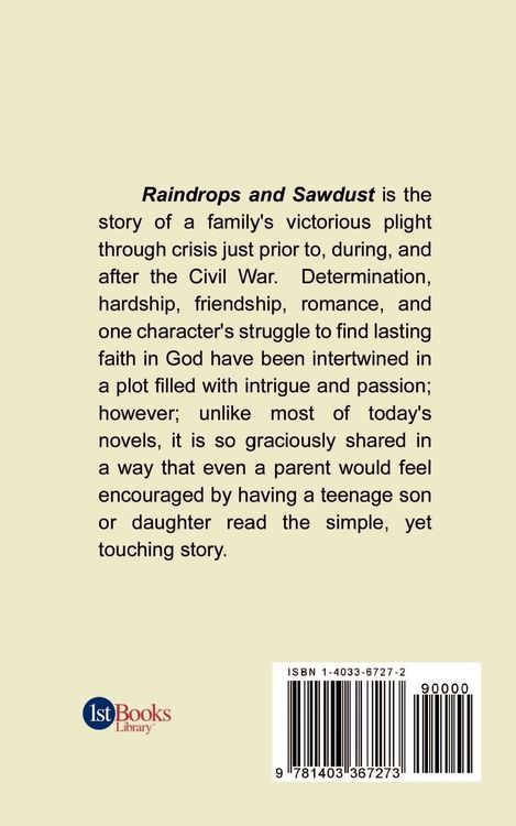 Produktbild: Raindrops and Sawdust