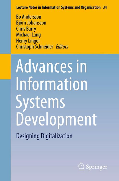 Produktbild: Advances in Information Systems Development