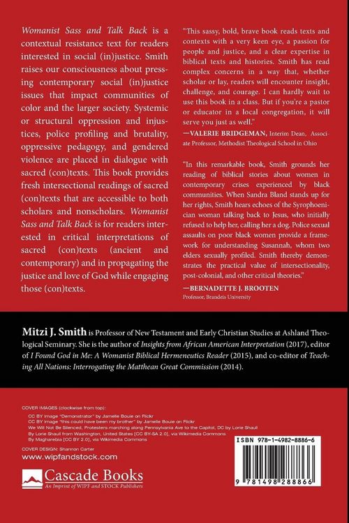 Produktbild: Womanist Sass and Talk Back