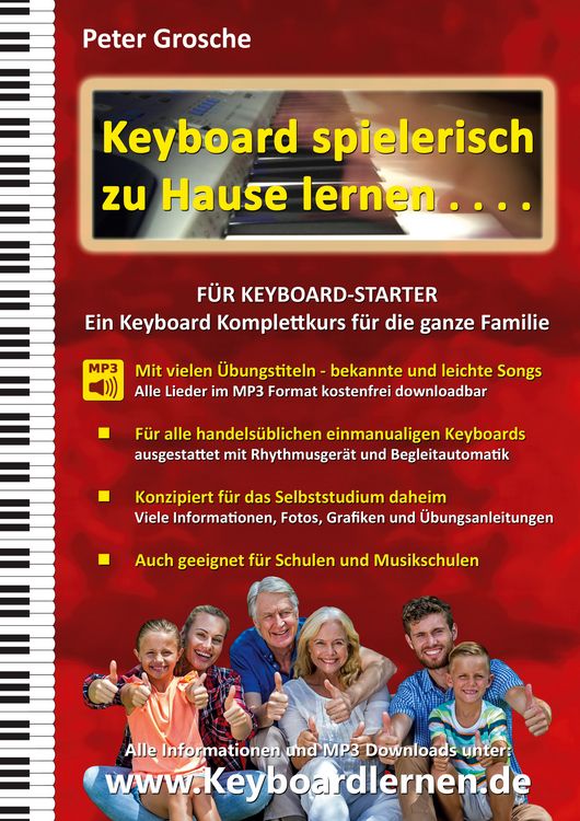 Produktbild: Keyboard spielerisch zu Hause lernen - für Keyboard Starter