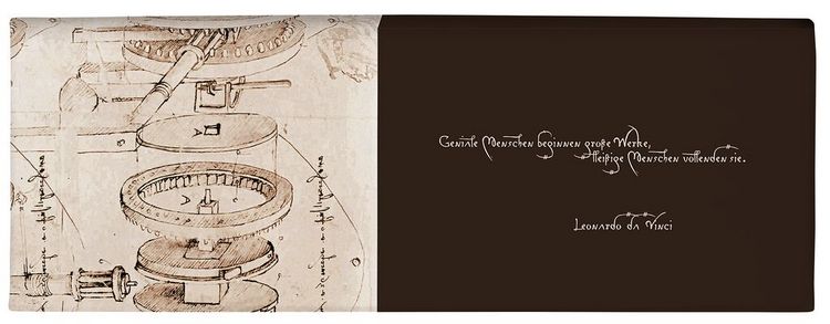 Produktbild: moses. libri_x Tintenroller Leonardo da Vinci
