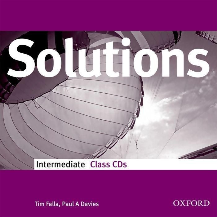 Produktbild: Falla, T: Solutions Intermediate: Class Audio CDs (3)